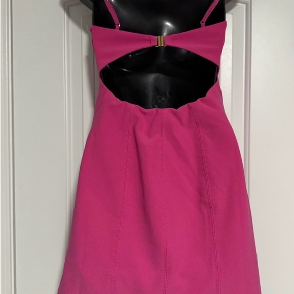 Abercrombie & Fitch Strapless Fuchsia Dress - Picture 3 of 5